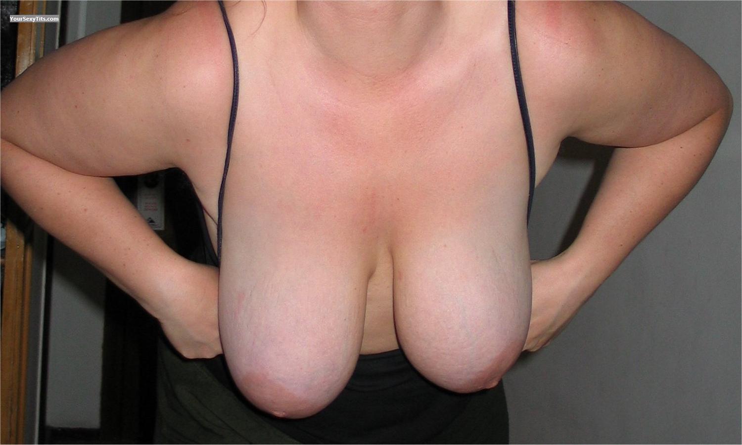 Tit Flash: Very Big Tits - Marguerite from Netherlands